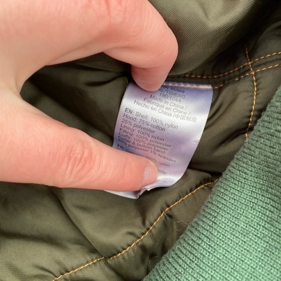 Alpha Industries Bomber Jacket XL Green - Picture 9 of 11